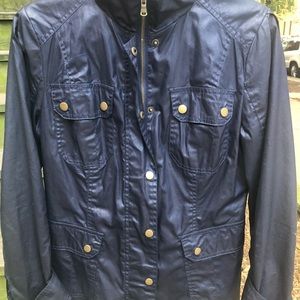 Merona Barbour style waxed cotton jacket